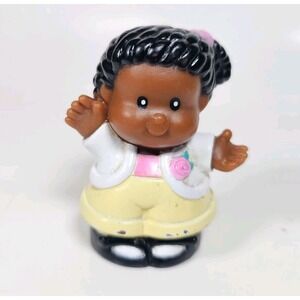 Fisher Price Little People African American School Girl  1997